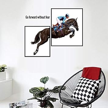 Buy Hanves Art Photo Frame Horse Riding Equestrian Wall