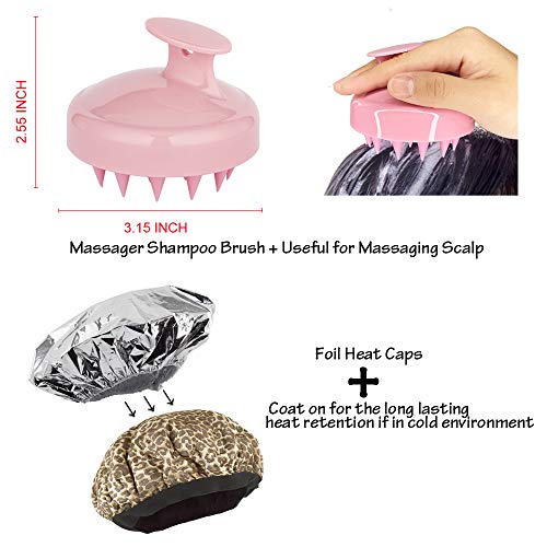 Cordless Deep Conditioning Heat Cap Treatment Steam Cap, Thermal