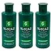 Rishiri Natural Hair Color Shampoo (Dark Brown) 6.7fl Oz (3 Bottles)