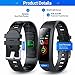 Fitness Tracker Watch, iWOWNfit i6HRC Fitness Watch with Heart Rate Monitor Color Screen, IP67 Waterproof 7 Sports Modes Smart Bracelet Pedometer Watch Sleep Monitor Calorie Counter for Kids Women Men