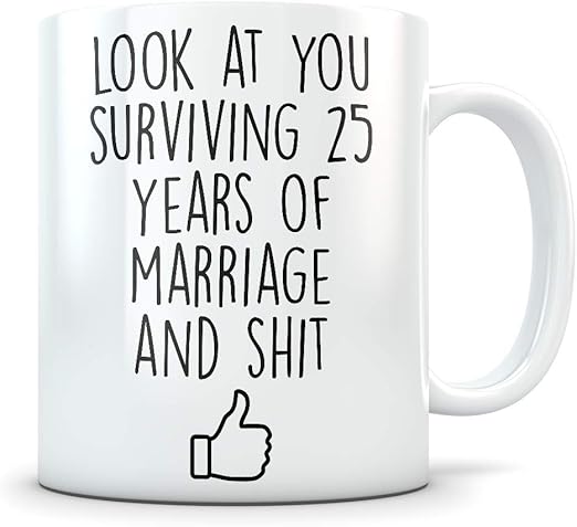 25th anniversary gifts for him amazon