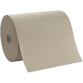 Georgia Pacific Enmotion 89480-IND High Capacity EPA Compliant Paper Towels, 10" x 800' Single Roll, Brown, Poly-Bag Protected