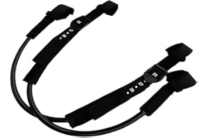 Milageto 2 Pieces Heavy Duty Adjustable Nonslip Windsurfing Harness Line 28 34-22-28 inch