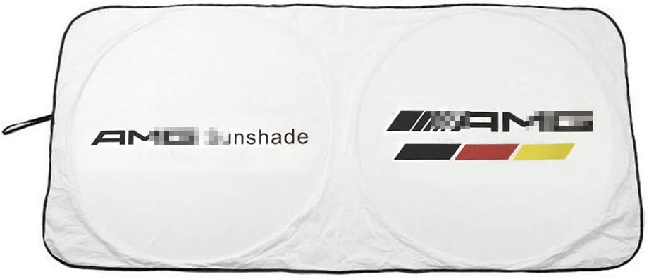 Car Windshield Sun Shade - Blocks UV Rays Sun Visor Protector, Sunshade To Keep Your Vehicle Cool Damage Free,For AMG GLK300 GLA C200L GLC CLA