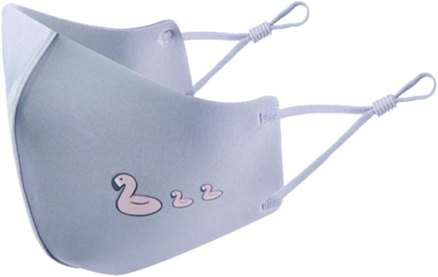 AOJIAN Kids Cotton Washable Reusable Adjustable Face Mask Bandanas for Outdoor