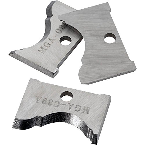 Shop Fox 13/4" Picture Frame Moulding Knives (3 Set), D4745 on Galleon