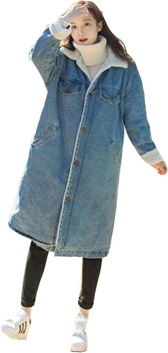 long sherpa jean jacket
