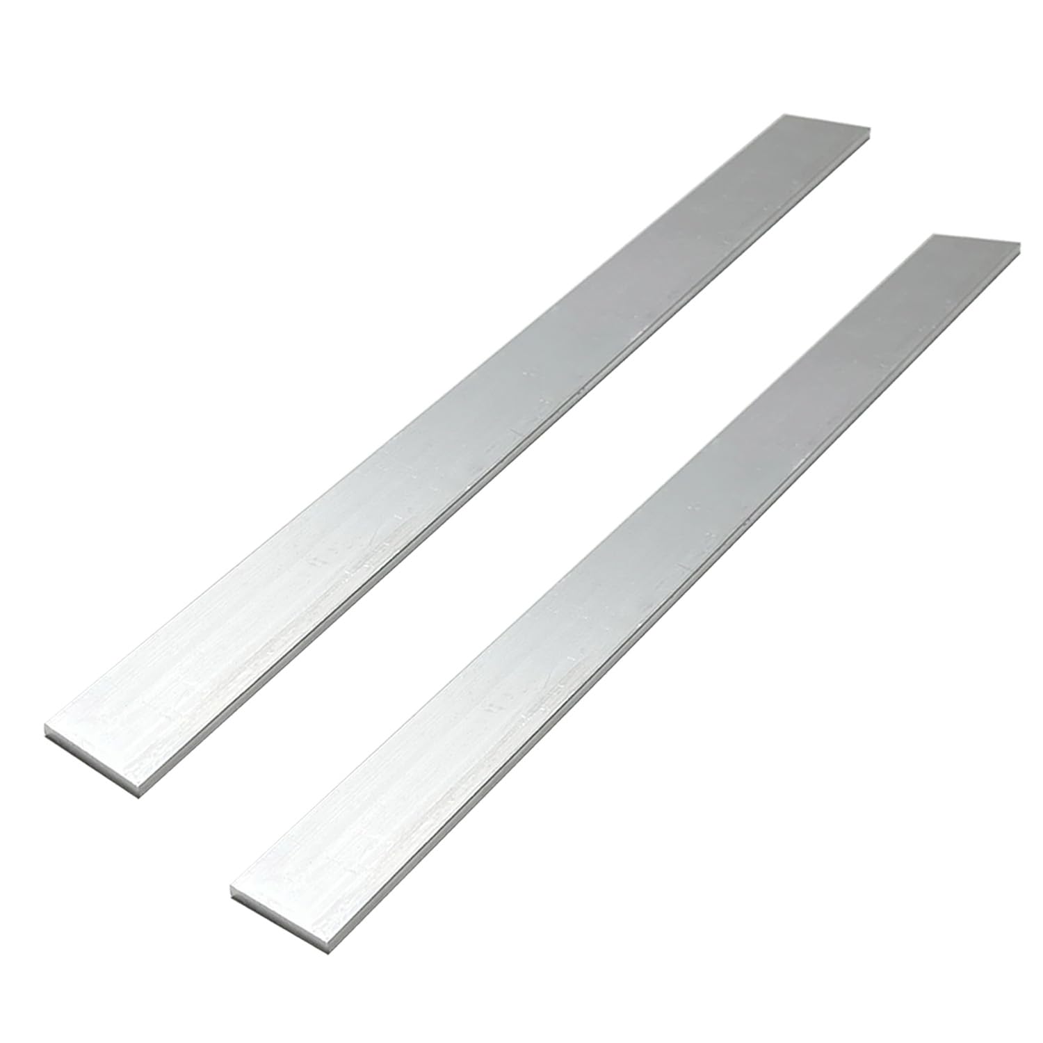 View 1 of 2 Pcs 1/8" X 1" Square Aluminum Flat BAR 16" Long .6061 Aluminium, 3mm X 25mm X 406mm Aluminum Flat Plate, T6511 Solid New Mill Stock