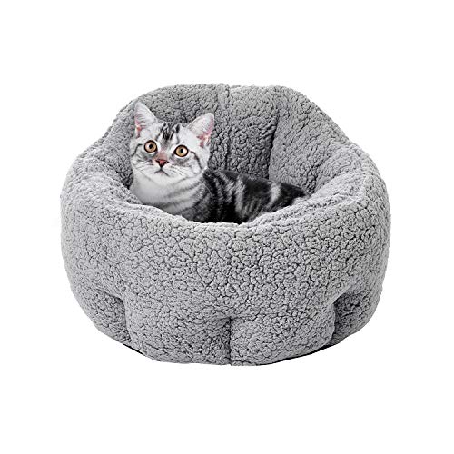 Tempcore Cat Bed for Indoor Cats, Machine Washable Cat Beds, Cat Beds