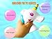 Dialeesi Squishies Slow Rising Jumbo Cute Unicorn Horse Head – Kawaii Squeeze Toy Pack 6.7 inch | Soft and Cream Scented Stress Reliever for Kids