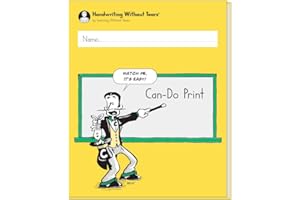 Learning Without Tears - Can-Do Print Student Workbook, Current Edition - Handwriting Without Tears Series - 5th Grade Writing Book - Print Writing, Language Arts Lessons - for School or Home Use