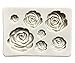 Roses Collection Fondant Candy Silicone Mold, Flower Fondant Mold for Sugarcraft Cake Decoration, Cupcake Topper, Polymer Clay, Soap Wax Making Crafting Projects
