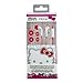 iHome Hello Kitty Noise Isolating Earbuds with in Line Microphone and Protective Pouch (Si-M15HY.FXV6)