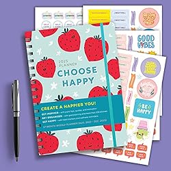 2023 Choose Happy Planner: 17-Month Weekly
