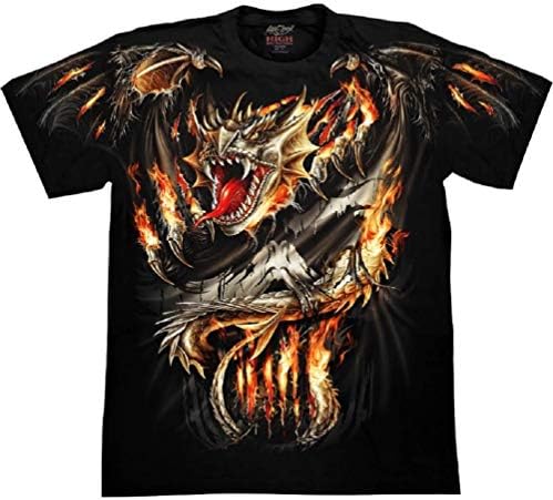 Rock Chang Men's T-Shirt Crewneck Cotton Short Sleeve