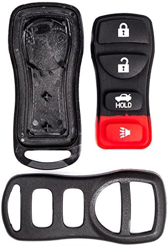 NEW KEY SHELL FOB KEYLESS 4-button KBRASTU15