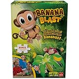 Banana Blast - Pull The Bananas Until The Monkey Jumps Game - Includes a Fun Colorful 24pc Puzzle by Goliath