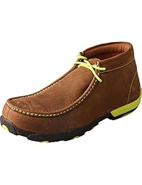 Twisted X Mens Steel Toe Driving Moccasins