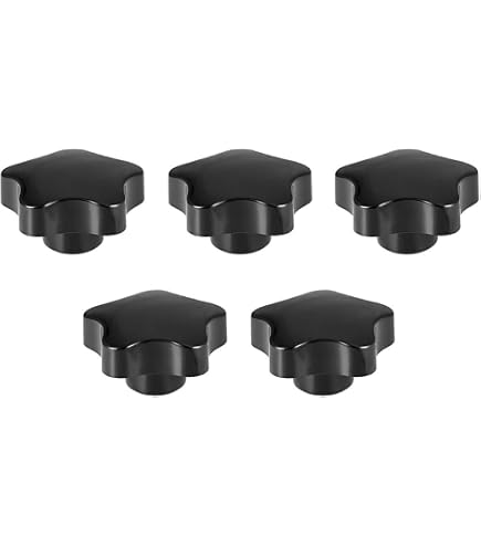 Adjustment Knobs 3-Pack Star Knob Handles - M12 Thread For Machine ...