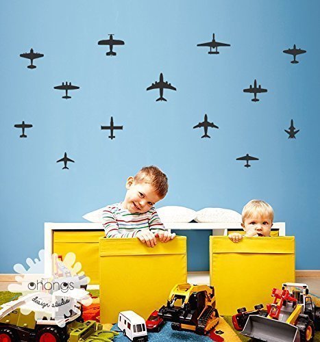 Amazon Com Airplane Wall Decal Airplane Wall Sticker Boys
