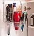 Home Intuition Hair Styling Station Organizer, Over The Cabinet Door (Silver)