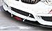 iJDMTOY (2) Universal Silver Aluminum Front Bumper Lip Splitter Strut Rod Support Bars, 5.0