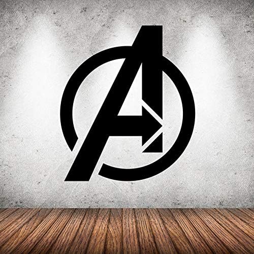 ONETOTOP Cool Superhero The Avengers Logo Vinyl Wall Stickers Window Decal For Kids Rooms Bedroom Living Room Home Decor57*65cm