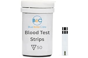 BEC BLOOD TESTING KIT | BLOOD TESTING STRIPS | 50x per Box | Health Canada Licensed | Proudly Canadian | Replacement Strips f