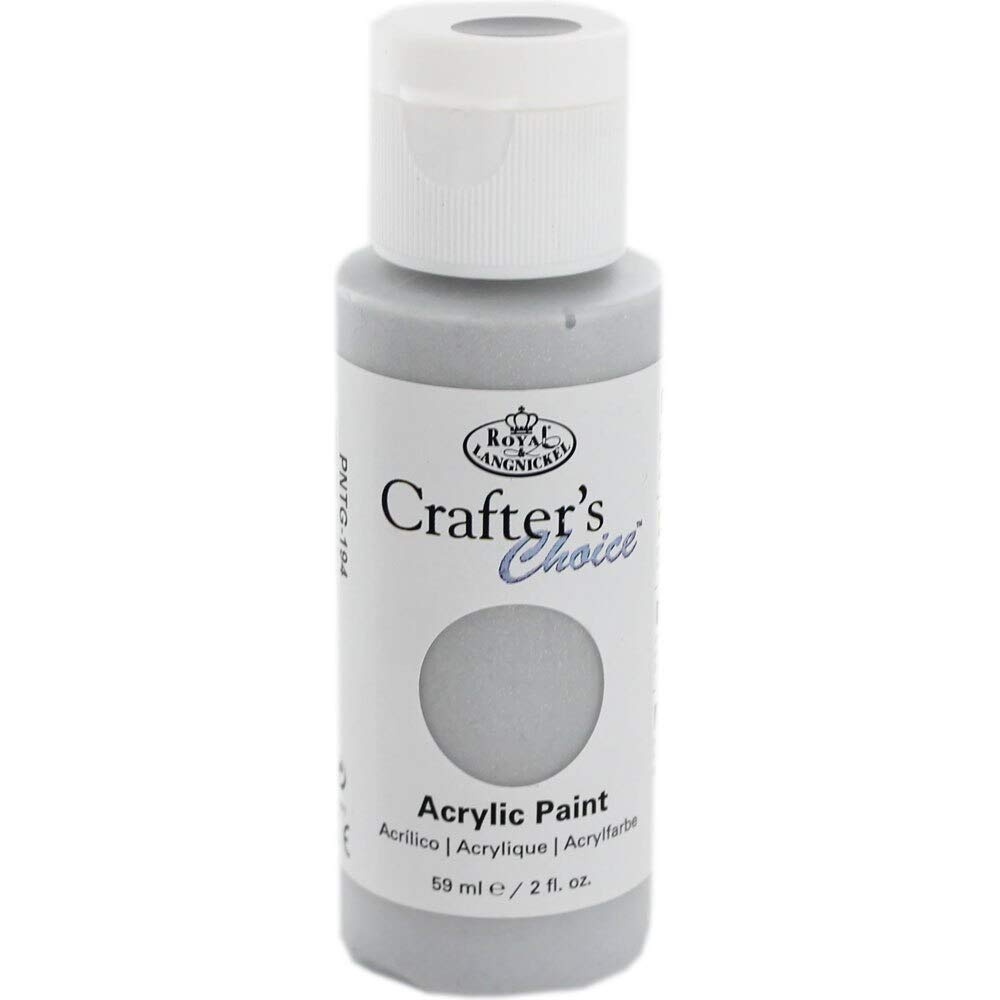 Royal & Langnickel 1430212540 Acrylic Paint 59ml - Color: Silver โ image 1