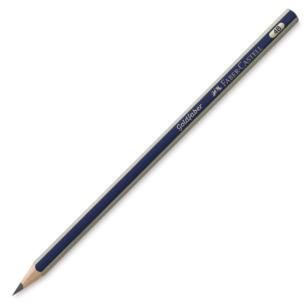 Faber-Castell Miscellaneous Goldfaber 1221 Graphite Pencil, Graphite, 4B, for Art, Craft, Drawing, Sketching, Home, School, University, Colouring