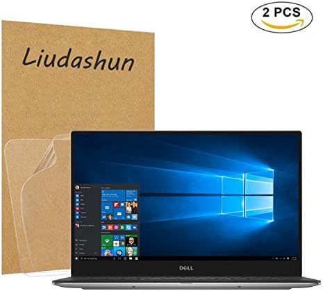 Screen Protector For Dell XPS 13 9360,HD Clear LCD Anti-Scratch Anti-Fingerprints Guard Film For 13.3" Dell XPS 13 9360 Laptop (2-pack)