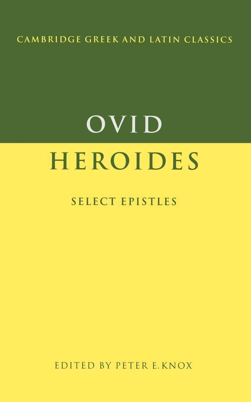 Ovid: Heroides: Select Epistles