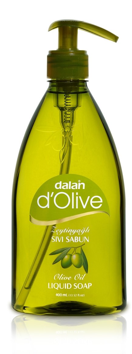 Dalan D'Olive Liquid Soap, 0.31 kg 8690529002238 Olive Oil Green