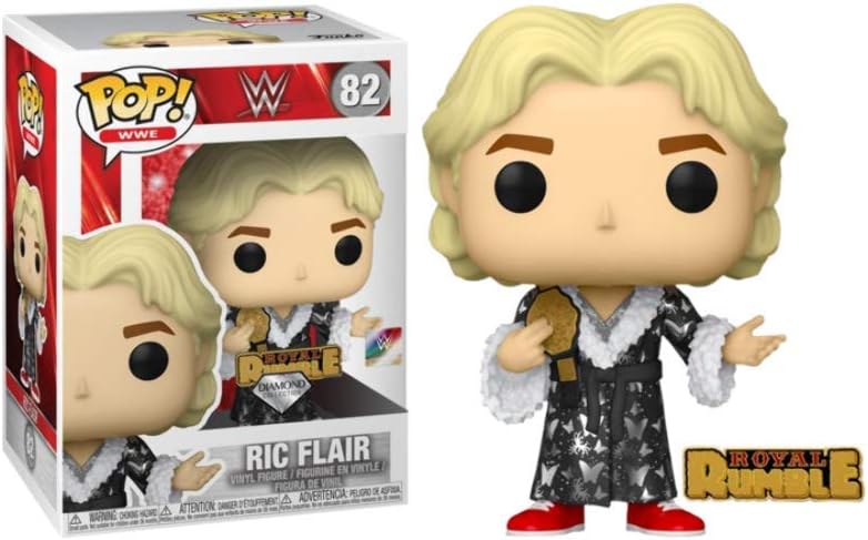 Funko: POP! - RIC Flair Diamond Collection Exclusive Vinyl Figure, Multicolor