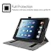 Fintie Case for iPad 2/3/4 [Corner Protection] - [Multi-Angle Viewing, Headrest] Stand Cover Elastic Hand Strap, Auto Sleep/Wake for iPad 4 with Retina Display/iPad 3 / iPad 2, Love Tree