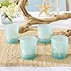 Kate Aspen Beach Party Glass (Set of 4) Holders Votive, One Size, Blue (27184NA) 51bYrOknXYL