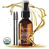 Organic Castor Oil for Hair Growth, Cold Pressed
