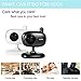 Wansview Indoor Wireless Camera, WiFi Home Security Surveillance Camera 1080P Video Stream at 30fps with Two-Way Audio and Night Vision,Baby/Nanny/Pet Monitor,Temperature and Humidity Sensor K1(Black)