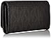 Michael Kors Signature PVC Fulton Flap Wallet