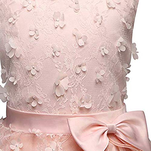 Baby Girl Sleeveless Flower Rose Dress Skirt,Charberry Bridesmaid Pageant Gown Birthday Party Wedding Dress