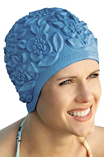 retro bathing caps