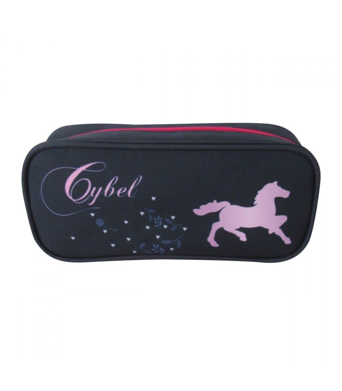 Bagtrotter Cybel School Pencil Case Navy Blue, Marine, 23x5x10, Modern