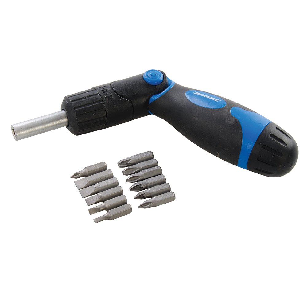 Silverline Multi-Bit Ratchet Screwdriver 3-Way (220797)