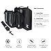 Zero Grid Packing Cubes - Travel Organizer Set with Shoe Bag Black, Black, Small, RFID Wallet
