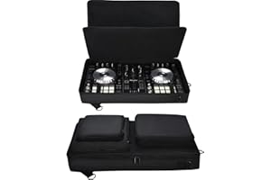 AZTOPA Multifunctional Travel Case fits Pioneer DDJ SR/ SR2, for Hercules Inpulse 500, for Native Instruments Traktor Kontrol