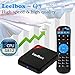 Leelbox Q3 Android 6.0 TV Box S812 Octa-core CPU 64Bit 2GB Ram+16GB ROM 2.4G+5G Dual-Band WiFi 1000M LAN Supporting BT 4.0/4K (60Hz) Full HD/H.265