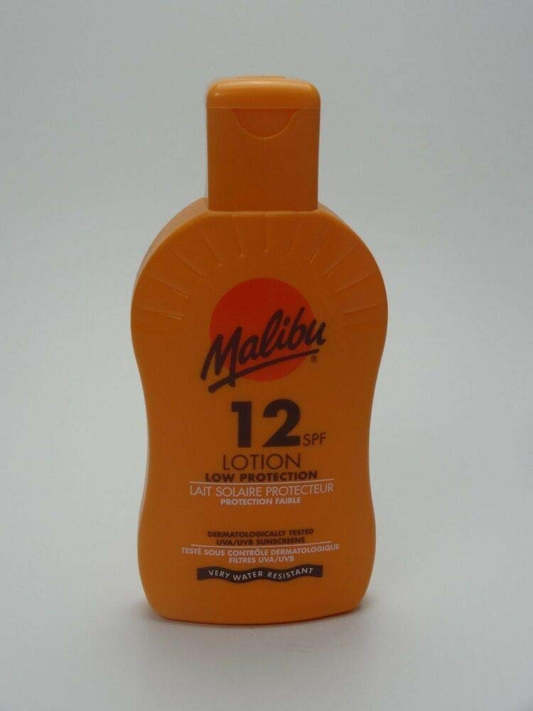 Malibu Protective Sun Lotion SPF12 Waterproof Medium Protection 200 ml โ image 1