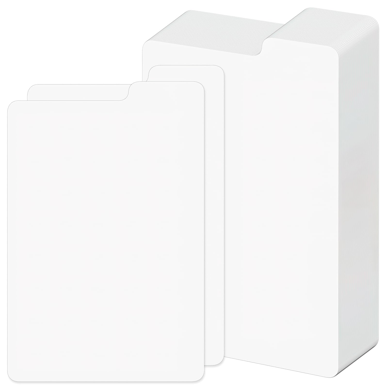 Photo 1 of 120pcs Comic Book Dividers with Tab, 11.22" x 7.2" Tall Boards Dividers, Thick Cardboard Card Separator Comic Book Dividers for Short or Long Comic Book Storage Boxes Office Supplies (White)