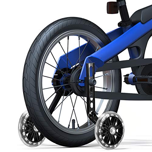 ZOSEN Bike Training Wheels Stronger Bicycle Stabilizers Mounted Kit for Kids Single Speed Bicycle (1 Pair)