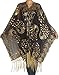 Alivila.Y Fashion Women Peacock Phoenix Embroidery Sequins Wedding Scarf Shawls